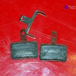 Old Contaminated Brake Pads