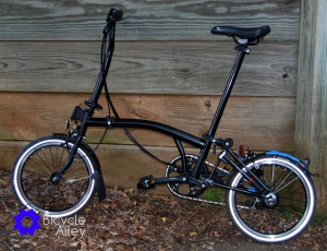 Brompton Bicycle Unfolded